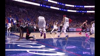 Pascal Siakam Appeared To Purposely Trip Joel Embiid In Game 3 [upl. by Inafetse388]