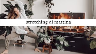 Stretching mattutino per iniziare la giornata con energia adatta a TUTTI [upl. by Eiahpets]