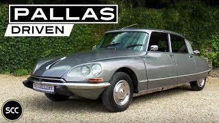 CITROËN DS 20  CITROEN DS20 PALLAS 1973  Test Drive in top gear  Engine sound  SCC TV [upl. by Centeno748]