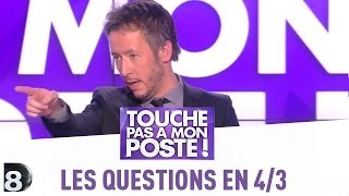 Les questions en 43 de JeanLuc Lemoine  TPMP  15052014 [upl. by Leamhsi]