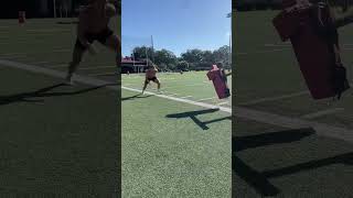 Football Linebacker Shed Drills 💥💥💥 [upl. by Bobker]