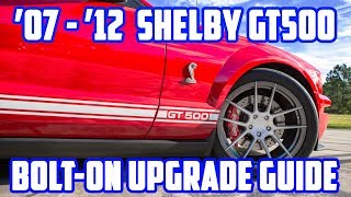 VMPs BoltOn Upgrade Guide for 20072012 Shelby GT500 [upl. by Suehtomit348]