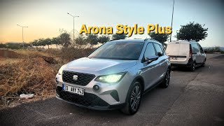 Seat Arona 10 Eco TSI Style Plus Manuel İnceleme Test Sürüşü  2023 [upl. by Dmitri]