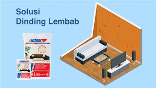 Tutorial Cara Aplikasi HYDROSTOP Solusi Dinding Lembab [upl. by Anitnauq533]