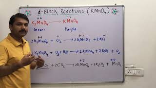 816Potassium permanganate KMnO4 preparation and chemical properties [upl. by Hew]