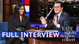 Full Interview Michelle Obama Talks To Stephen Colbert [upl. by Croix]