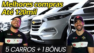 QUAIS CARROS COMPRAR EM 2023  Até R 120000 [upl. by Noissap763]