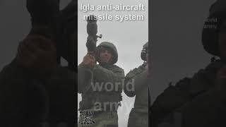 Missile launch of the Igla anti aircraft missile system [upl. by Muirhead]