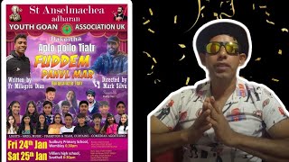 Menino de chandor  Fuddem Panvl Mar  Bhurgeacho Tiatr  Londonkar korat Avaz [upl. by Naoj800]