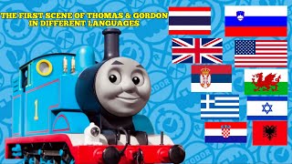 The First Scene of Thomas And Gordon in Different Languages [upl. by Aspasia]