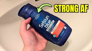 Selsun Blue Antidandruff Shampoo  Quick Review MAXIMUM STRENGTH [upl. by Nyledaj]