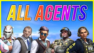 CSGO ALL AGENTS SHOWCASE [upl. by Asirrac283]