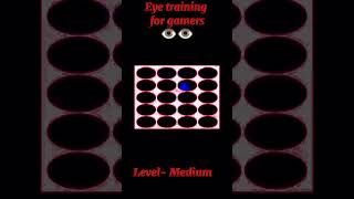 eye training level medium  gamers  eye bgmi gamer [upl. by Ahsrats81]