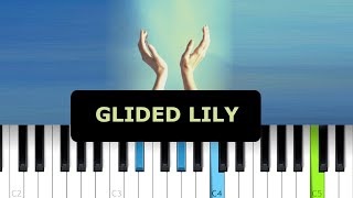 Cults  Gilded Lily Piano Tutorial with lyrics [upl. by Zat459]