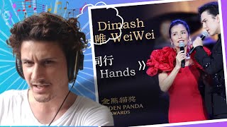 Dimash amp Wei Wei  同行 Join Hands Golden Panda Awards  Reaction [upl. by Edrei]