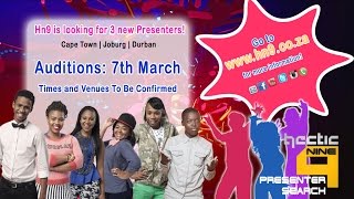 Hectic Nine 9 Presenter Search 7th March 2015 [upl. by Ardried]