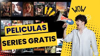 Cómo ver películas Y Series online gratis y de forma legal [upl. by Amoreta348]