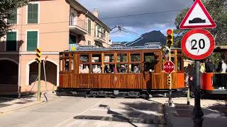 Sóller Camp De s’Oca Way Railway Crossing Mallorca Saturday 04112023 [upl. by Nelloc658]