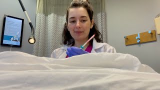 ASMR Seeing The GynecologistIUD Insertion Mirena IUD Real Medical Office Soft Spoken [upl. by Uyekawa110]