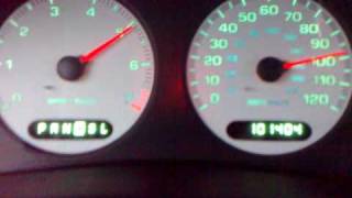 Dodge intrepid SE 27  Top speed [upl. by Sontich294]