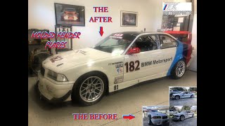 BMW E36 M3 Molded in Fenders Flares is the way to go [upl. by Ahsini]