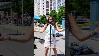 My performance of “I Want It Now” from the TD Five Boro Bike Tour is available on my channel [upl. by Ermine]