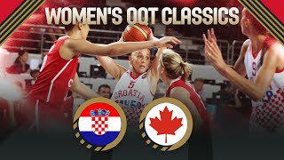 🇭🇷 Croatia v Canada 🇨🇦  FIBA Womens OQT Classics Qualifying for 2012 London Olympics [upl. by Sloan]