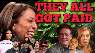 CAUGHT Anthony Cumia Chrissie Mayr Larry Sharpe amp Cecil Kamala Campaign CAUGHT Paying Celebs [upl. by Anuat456]