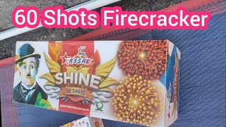 60 Shots Firecracker  Happy Diwali ✨🙂firecracker fatake [upl. by Nylinej]