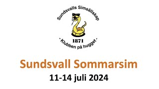 Sundsvall Sommarsim 2024  Pass 4 [upl. by Omland]