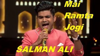 Ramta Jogi Song By Salman Ali In Indian Idol 10 In front of Aishwarya Rai [upl. by Annas504]