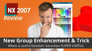 Siemens NX 2007 Whats New  when a useful function becomes super useful  Create Group Enhancement [upl. by Austin]