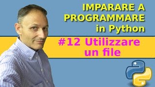 12 Utilizzare un file  Esercizio maschio o femmina  Imparare a programmare in Python [upl. by Nedrah]