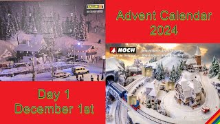 Faller amp Noch Calendar Reveals 2024 Day 1 faller noch adventcalendar hoscale [upl. by Elodea20]