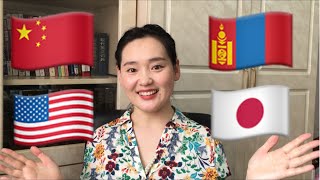 Speaking Four LanguagesMy Polyglot Quadrilingual Story  What does Mongolian sound like我说四门语言 [upl. by Lupien]