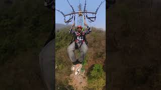 Watch till the end😂 travel funny rishikesh trending giantswing flying live love nyfw meme [upl. by Navad]