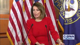 House Speaker Nancy Pelosi Its an idiotic statement CSPAN [upl. by Calli]