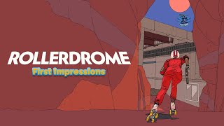 Rollerdrome gameplay and first impressions [upl. by Nydnarb]