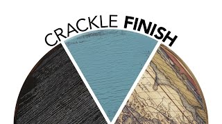 Crackle Paint Finish [upl. by Ingham]