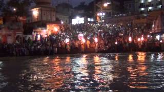 Maa Ganga Aarti Live in Haridwar Haridwar Ganga Aarti [upl. by Tasiana]