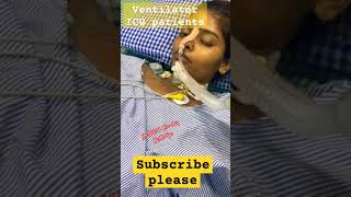 Ventilator ICU patients viral trending video dr icuventilaemargency creator doctor medical [upl. by Carri]