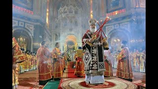 Orthodox Patriarchate of Moscow  Paschal Midnight Divine Liturgy [upl. by Ripley890]