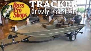 Best JON Boat for BEGINNERS Tracker Grizzly 1754 Jon Bass Pro Shop Boats Cheapest New Jon Boat [upl. by Irotal207]