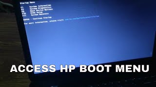 how to access hp boot menu in windows 10 windows 8 windows 7 amp windows 11  hp boot menu key 2023 [upl. by Eudoca877]