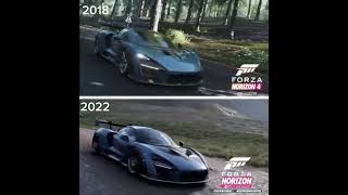 Forza Horizon 4 vs Forza Horizon 5 anniversary cool Forza horizon horizon4 horizon5 [upl. by Ahcorb]