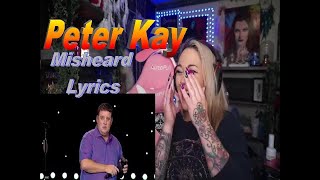 Peter Kay  Misheard Lyrics  Live Streaming With Just Jen Reacts PeterKay [upl. by Rebah985]