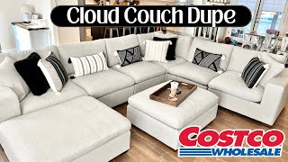 Costco Thomasville Cloud Couch Dupe Review [upl. by Cirilo]