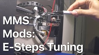 Monoprice Maker Select Mods 3 ESteps tuning [upl. by Dola]