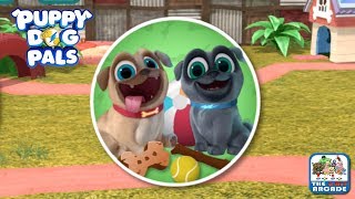 Puppy Dog Pals Pups on a Mission  Backyard Shenanigans Disney Junior Games [upl. by Mingche]