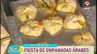 Receta de hoy Empanadas árabes [upl. by Herwin677]